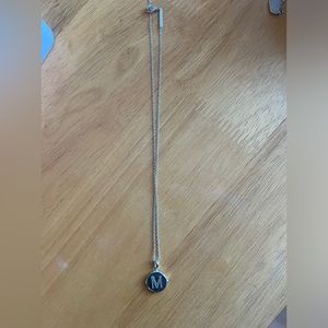 Kendra Scott letter M necklace